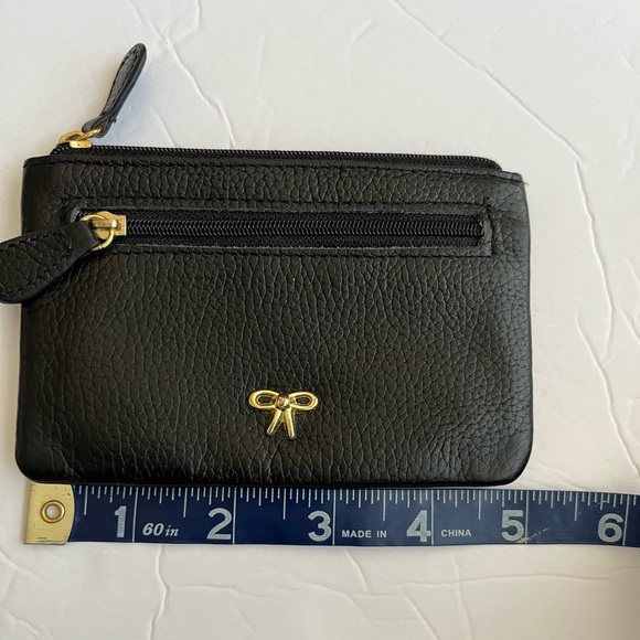 Unbranded genuine leather card/change bow wallet - Picture 2 of 7